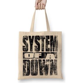 Baskı Dükkanı Sistem Of A Down Bez Çanta