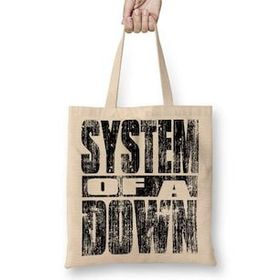 Baskı Dükkanı Sistem Of A Down Bez Çanta
