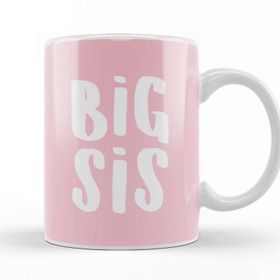 Baskı Dükkanı Sister Big Sis Slogan Kupa