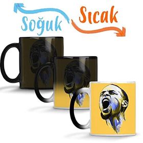 Baskı Dükkanı SK10327 Stephen Curry Brinquedo Assassino Sihirli Porselen Bardak Kupa