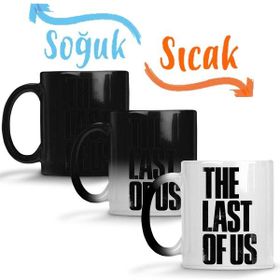 Baskı Dükkanı SK11261 The Last Of Us Logo Sihirli Porselen Bardak Kupa