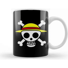 Baskı Dükkanı SK7069 One Piece Anime Sihirli Porselen Bardak Kupa