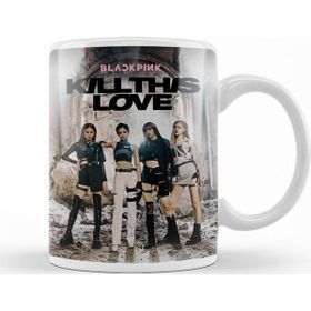 Baskı Dükkanı SK7991 Kill This Love Blackpink Sihirli Porselen Bardak Kupa