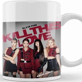 Baskı Dükkanı SK7991 Kill This Love Blackpink Sihirli Porselen Bardak Kupa