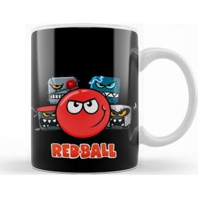 Baskı Dükkanı SK8205 Red Ball 4 The Crew Tazza Sihirli Porselen Bardak Kupa