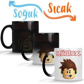 Baskı Dükkanı SK8224 Roblox 001 Sihirli Porselen Bardak Kupa