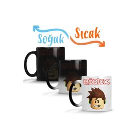 Baskı Dükkanı SK8224 Roblox 001 Sihirli Porselen Bardak Kupa