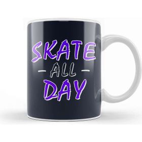 Baskı Dükkanı Skate All Day All Day Kupa