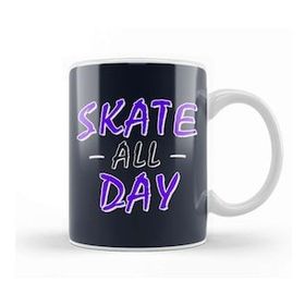 Baskı Dükkanı Skate All Day All Day Kupa