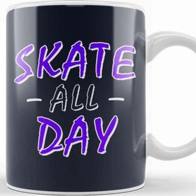Baskı Dükkanı Skate All Day All Day Kupa