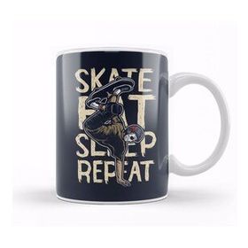 Baskı Dükkanı Skate Eat Sleep Repeat Kupa