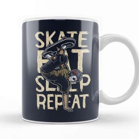 Baskı Dükkanı Skate Eat Sleep Repeat Kupa