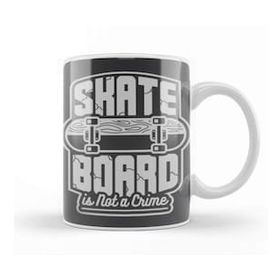 Baskı Dükkanı Skateboard Is Not A Crime Kupa