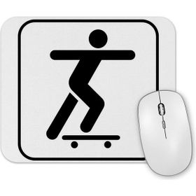 Baskı Dükkanı Skateboard Kaykay Mouse Pad