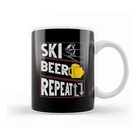 Baskı Dükkanı Ski You Later Awesome Skiing Pun Kupa