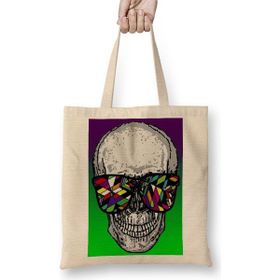 Baskı Dükkanı Skull Bez Çanta
