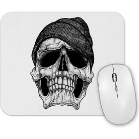 Baskı Dükkanı Skull Boina Mouse Pad