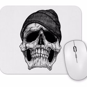 Baskı Dükkanı Skull Boina Mouse Pad