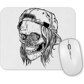 Baskı Dükkanı Skull Bone Mouse Pad