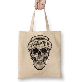 Baskı Dükkanı Skull Bones Bez Çanta