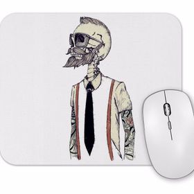Baskı Dükkanı Skull Executivo Mouse Pad