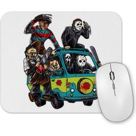 Baskı Dükkanı Skull Korku Mouse Pad