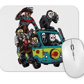 Baskı Dükkanı Skull Korku Mouse Pad