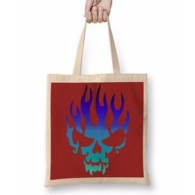 Baskı Dükkanı Skull Kuru Kafa Bez Çanta