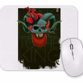 Baskı Dükkanı Skull Litch Branca Mouse Pad