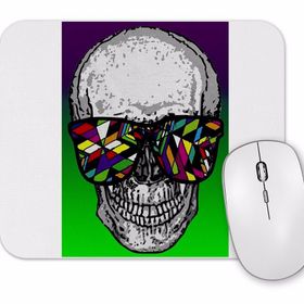 Baskı Dükkanı Skull Mouse Pad