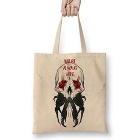 Baskı Dükkanı Skullcrab Bez Çanta