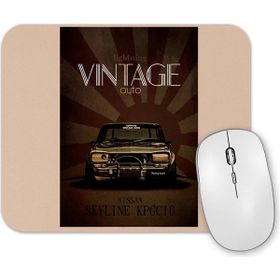 Baskı Dükkanı Skyline Vintage Mouse Pad