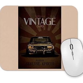 Baskı Dükkanı Skyline Vintage Mouse Pad