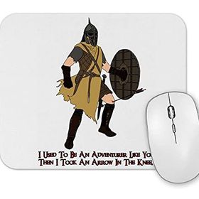 Baskı Dükkanı Skyrim 03 Mouse Pad
