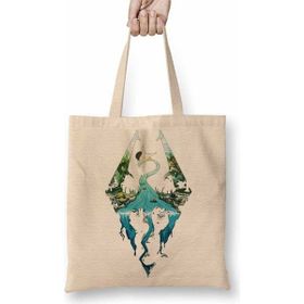 Baskı Dükkanı Skyrim Bez Çanta