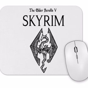 Baskı Dükkanı Skyrim Dragon Mouse Pad