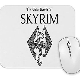 Baskı Dükkanı Skyrim Dragon Mouse Pad