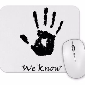 Baskı Dükkanı Skyrim We Know Mouse Pad