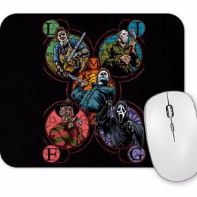 Baskı Dükkanı Slashers Halloween Monsters Mouse Pad