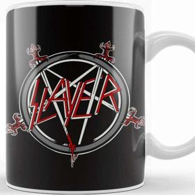 Baskı Dükkanı Slayer Pentagram Kupa