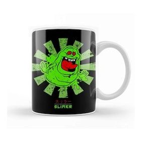 Baskı Dükkanı Slimer Retro Japanese Ghostbusters Kupa