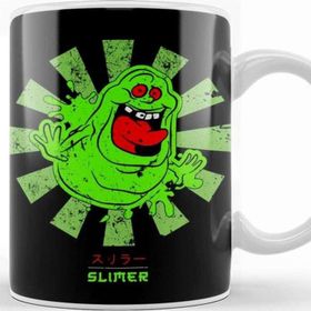 Baskı Dükkanı Slimer Retro Japanese Ghostbusters Kupa