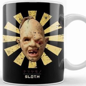 Baskı Dükkanı Sloth Retro Japanese Goonies Kupa