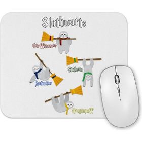 Baskı Dükkanı Slothwarts Harry Potter Sloths Mouse Pad