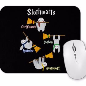 Baskı Dükkanı Slothwarts Harry Potter Sloths Mouse Pad