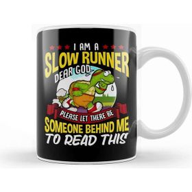 Baskı Dükkanı Slow Runner Please Let There Be Someone Behind Me Kupa