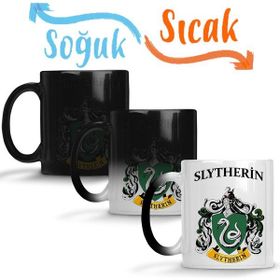 Baskı Dükkanı Slytherin Porselen Kupa