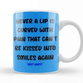Baskı Dükkanı Smile Emoji Quotes Funny Happy Face Love Gift Kupa