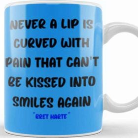 Baskı Dükkanı Smile Emoji Quotes Funny Happy Face Love Gift Kupa