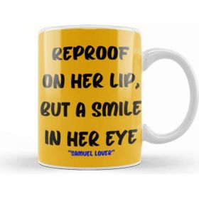 Baskı Dükkanı Smile Emoji Quotes Funny Happy Face Love Sarcastic Gift Kupa